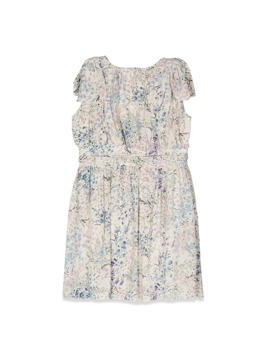 Simonetta Floral Print Sm Dress