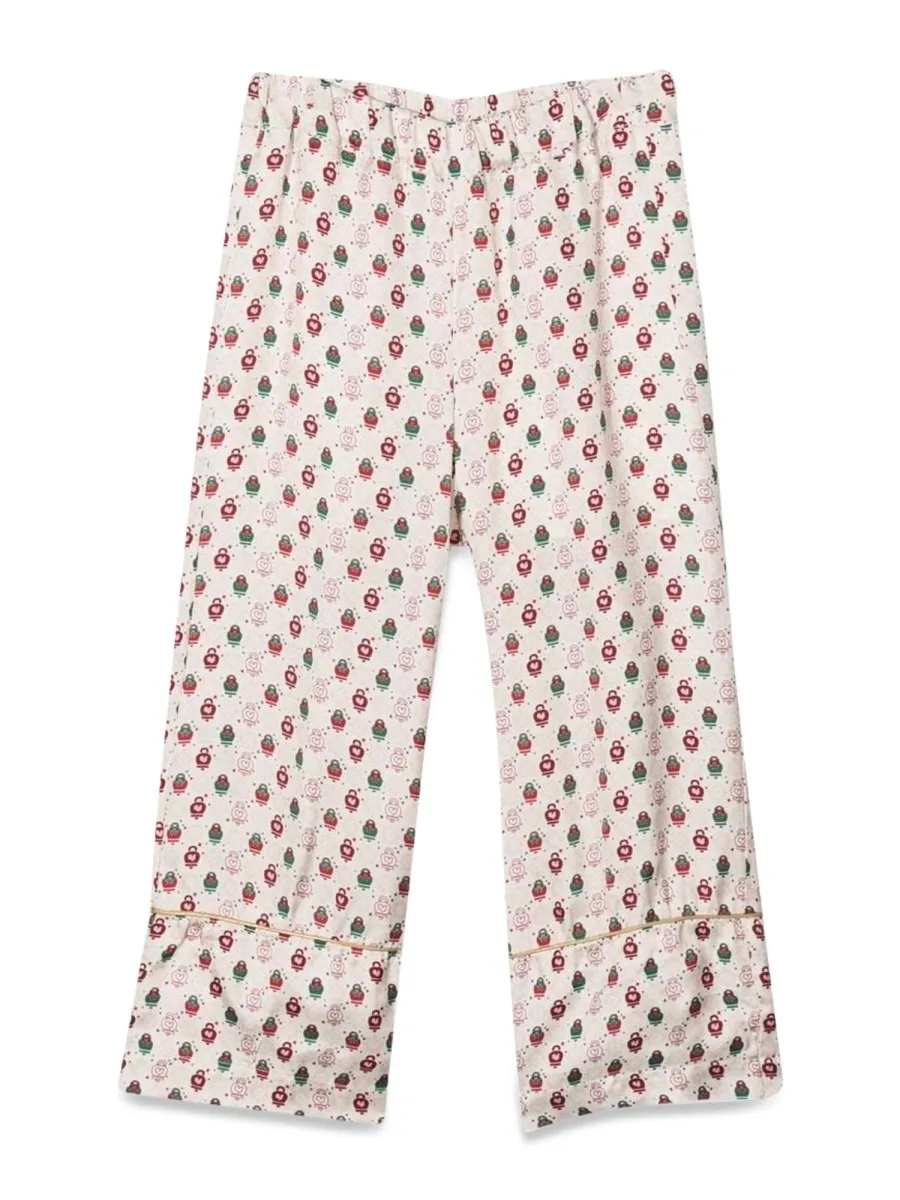 Simonetta Playful Print Trousers