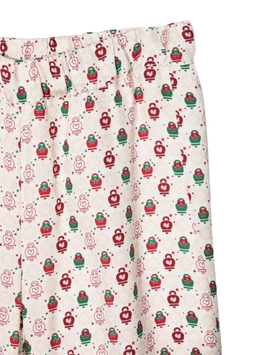 Simonetta Playful Print Trousers