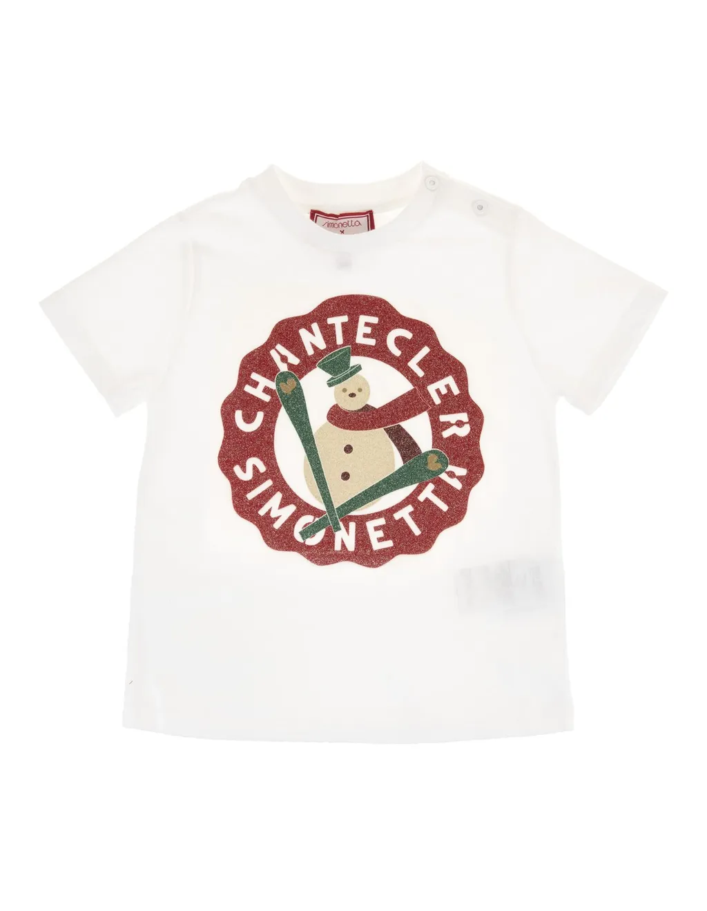 Simonetta Graphic Printed Crewneck T-Shirt