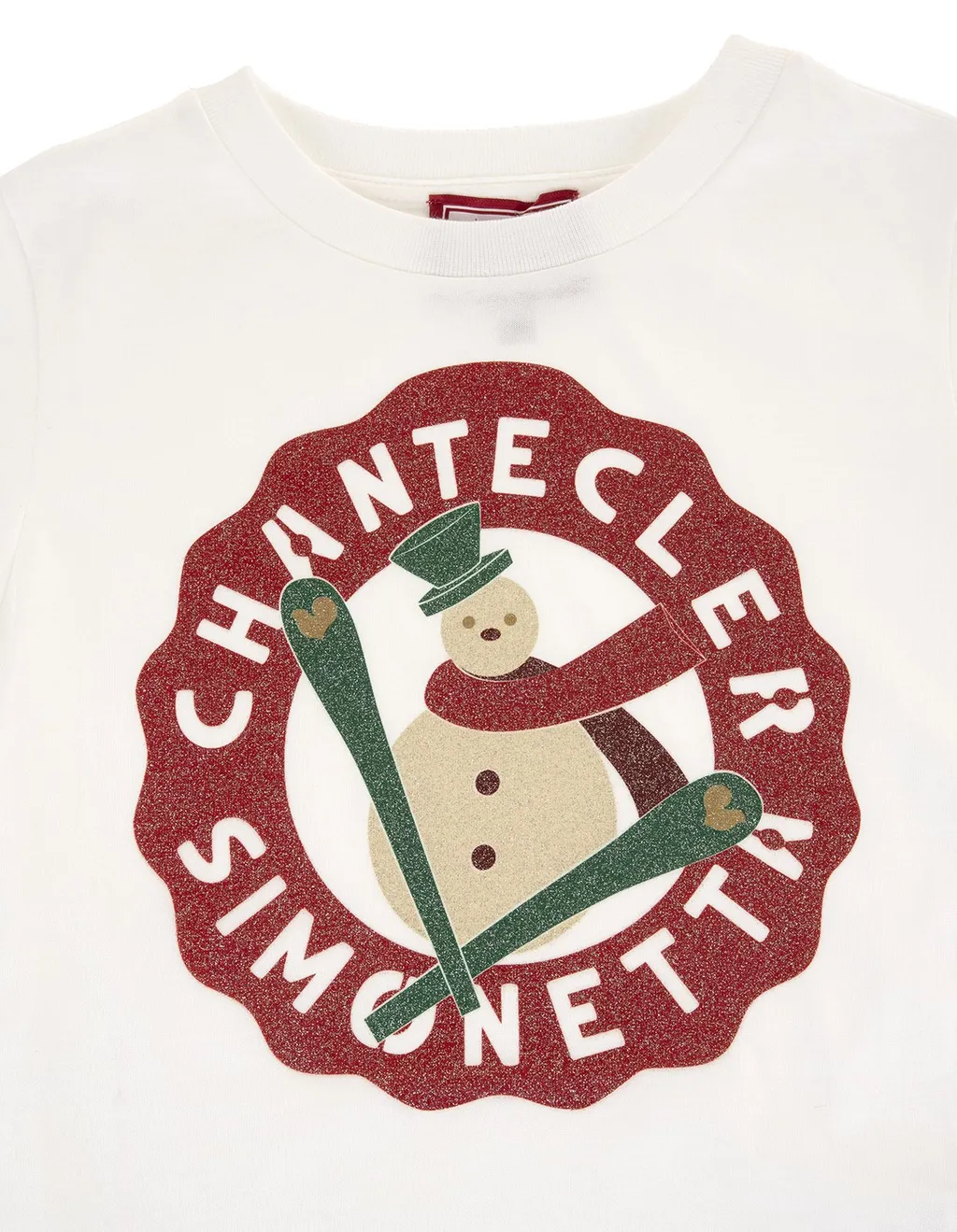Simonetta Graphic Printed Crewneck T-Shirt
