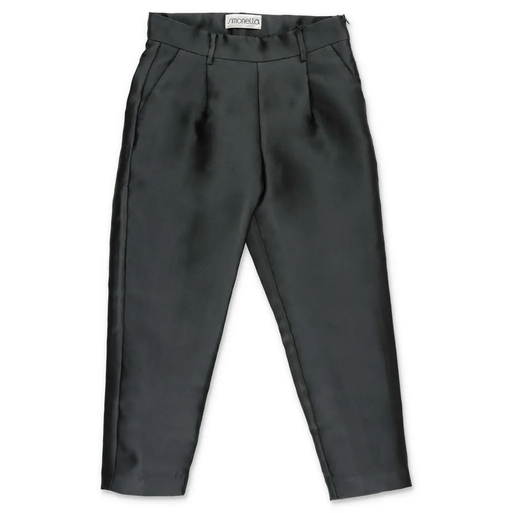 Simonetta Logo-Embellished Pants