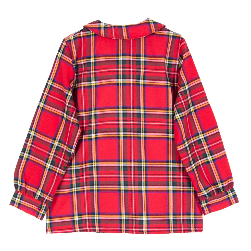Siola Long-Sleeved Checked Shirt