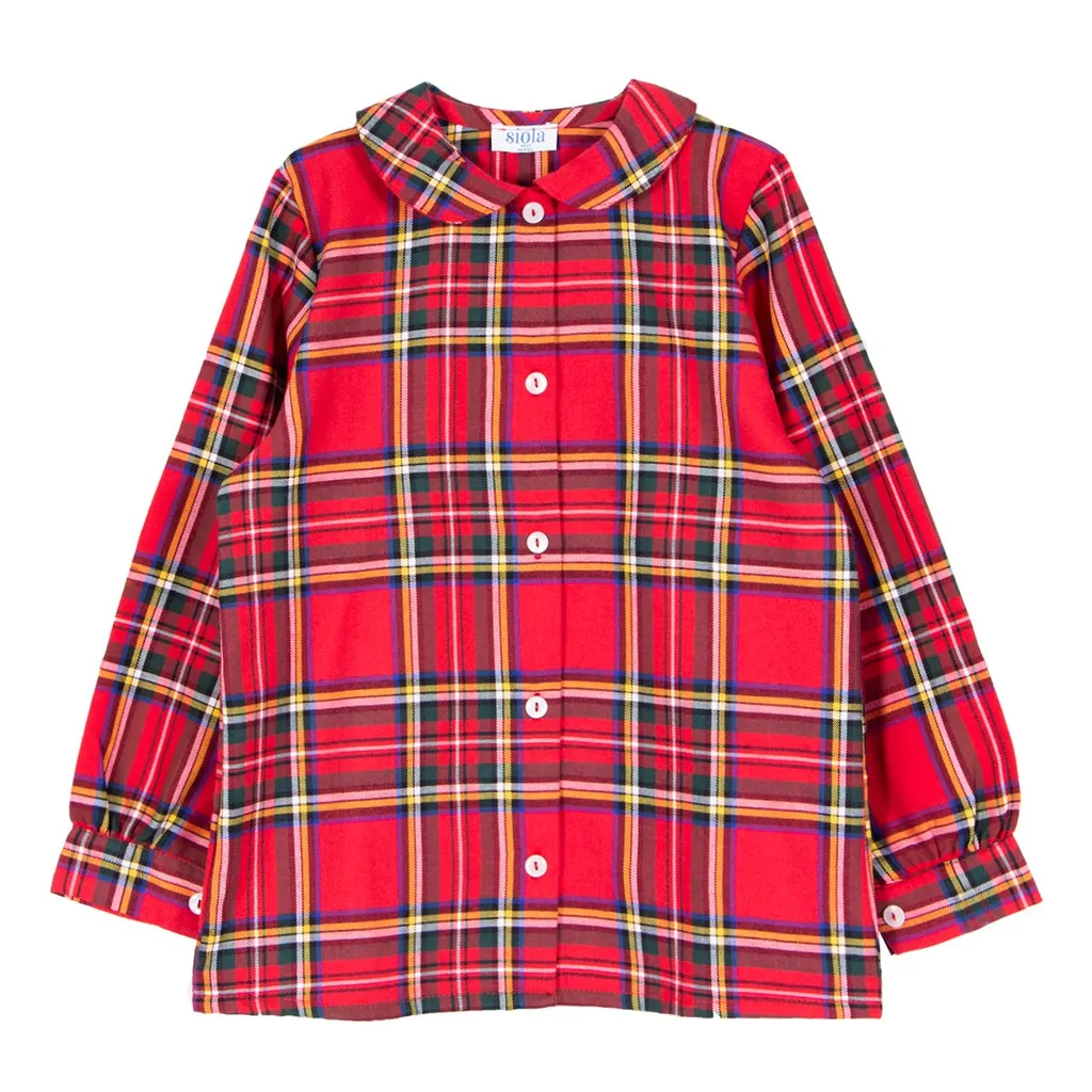 Siola Long-Sleeved Checked Shirt