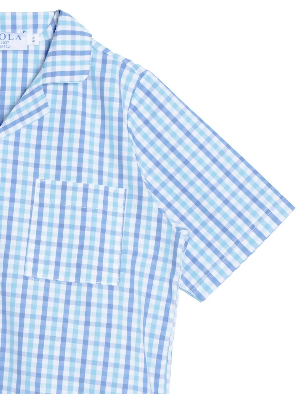 Siola Checked Two-Piece Pajamas