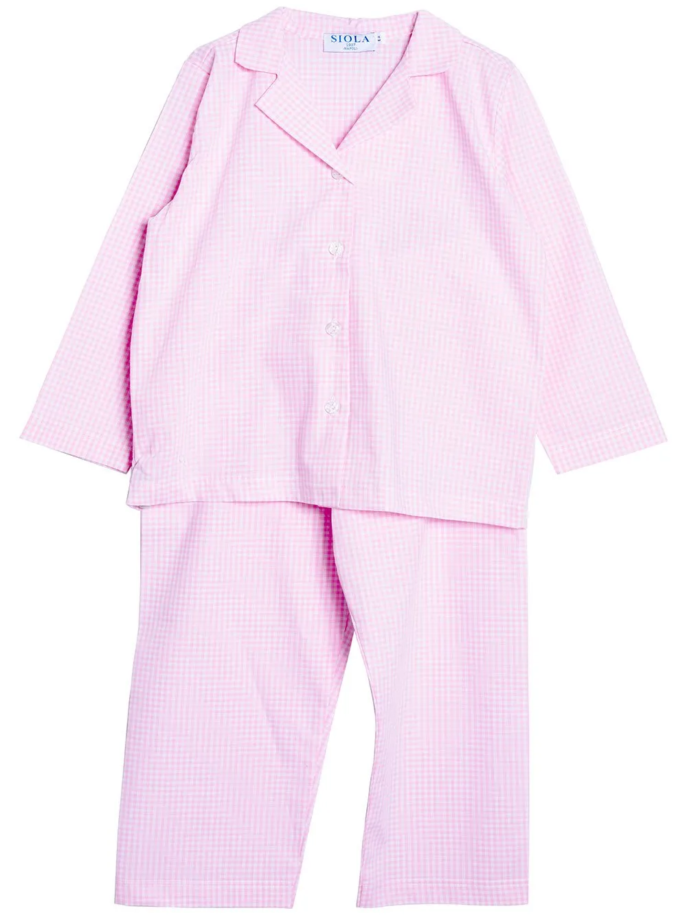 Siola Checked Two-Piece Pajamas