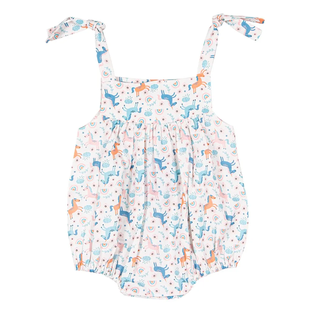 Siola Unicorn Printed Romper
