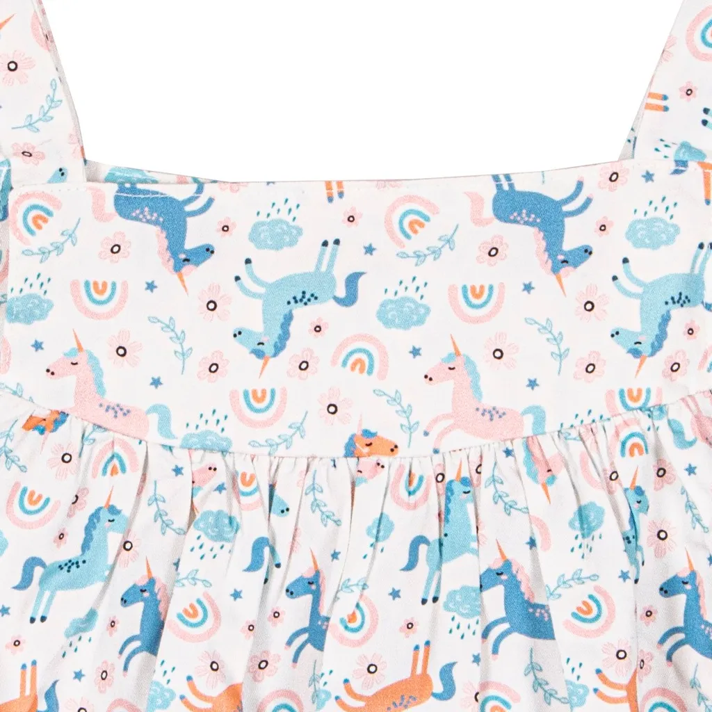 Siola Unicorn Printed Romper