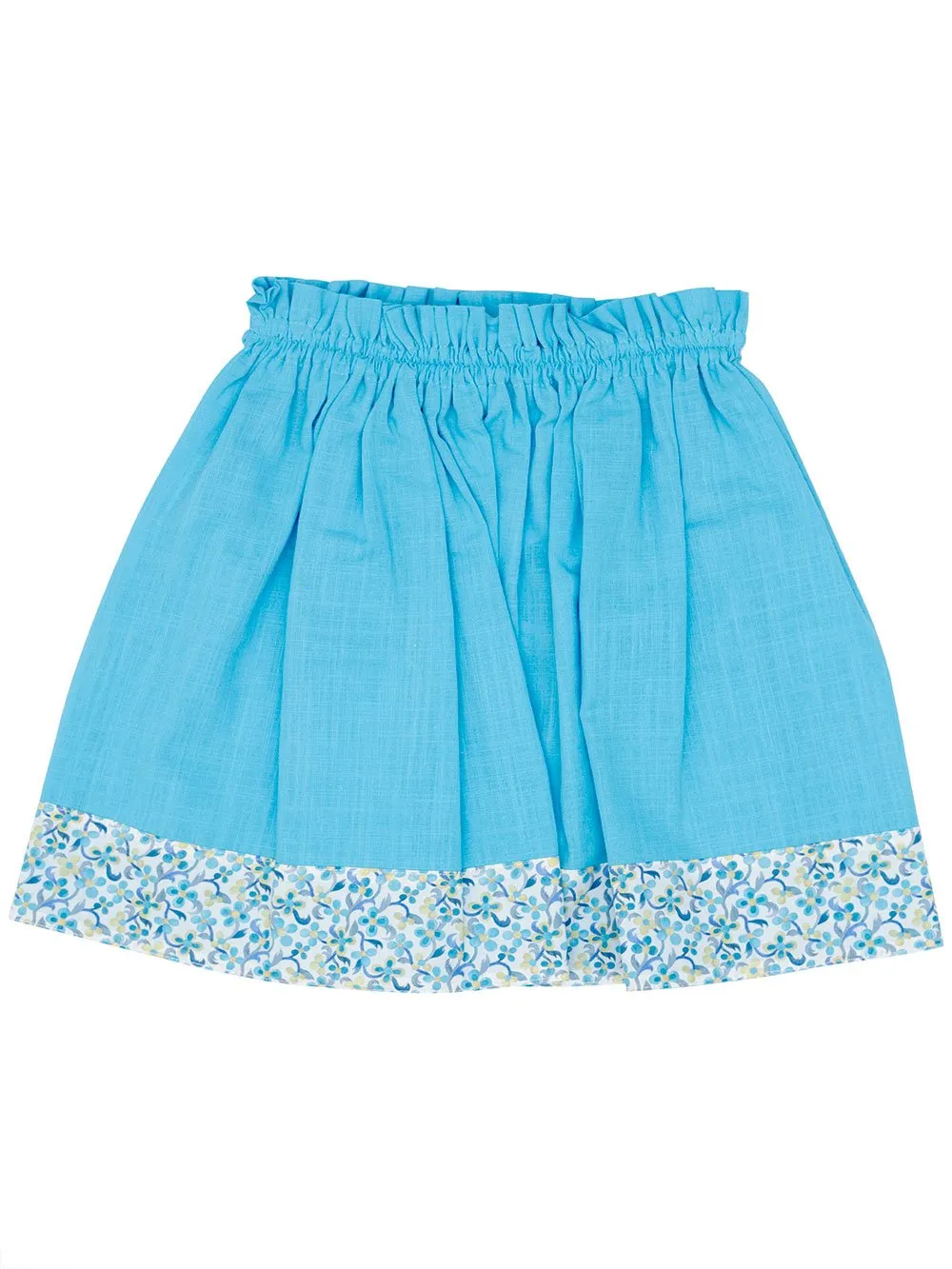 Siola Floral-Printed Elasticated Waistband Skirt