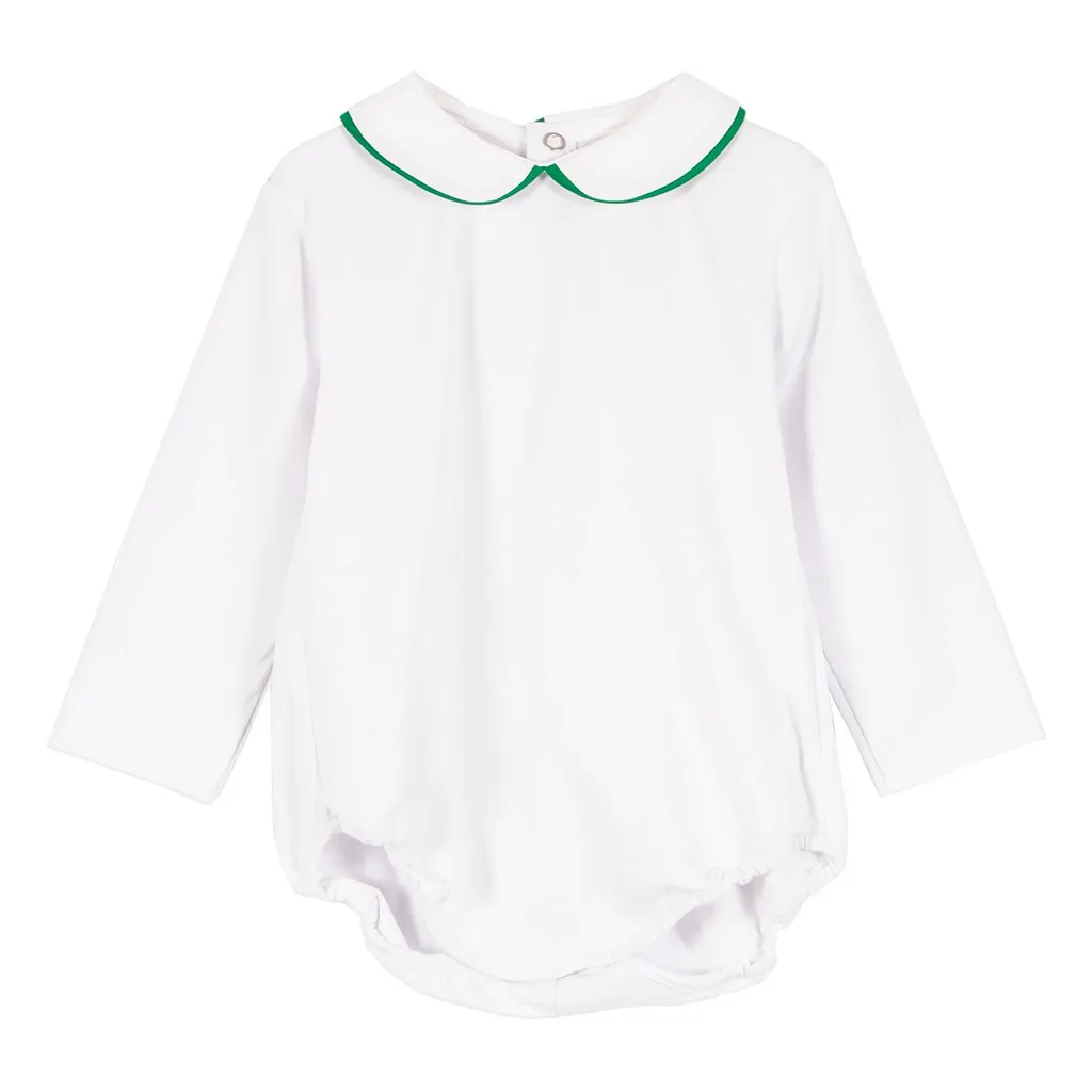 Siola Long-Sleeved Buttoned Bodysuit