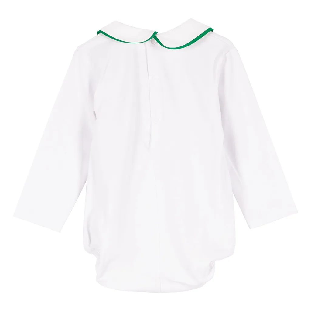Siola Long-Sleeved Buttoned Bodysuit