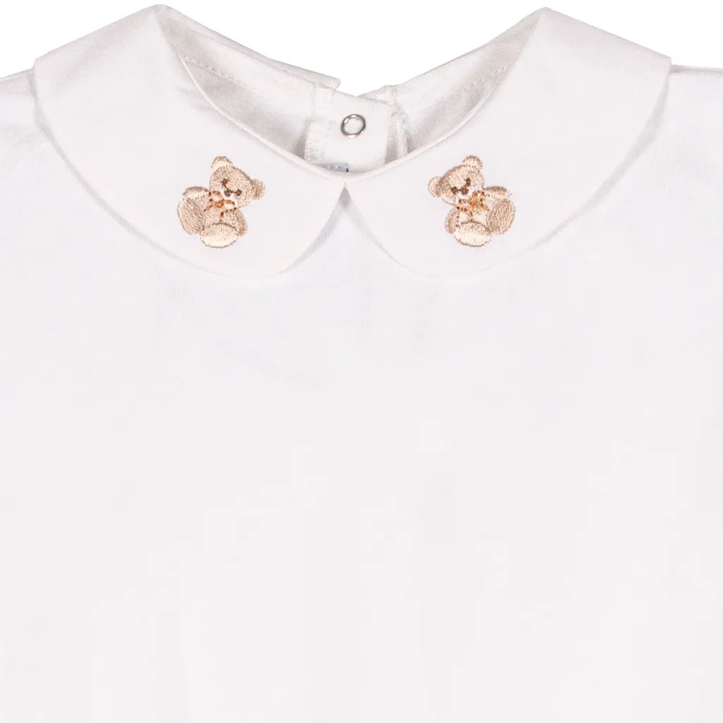 Siola Short-Sleeved Buttoned Bodysuit