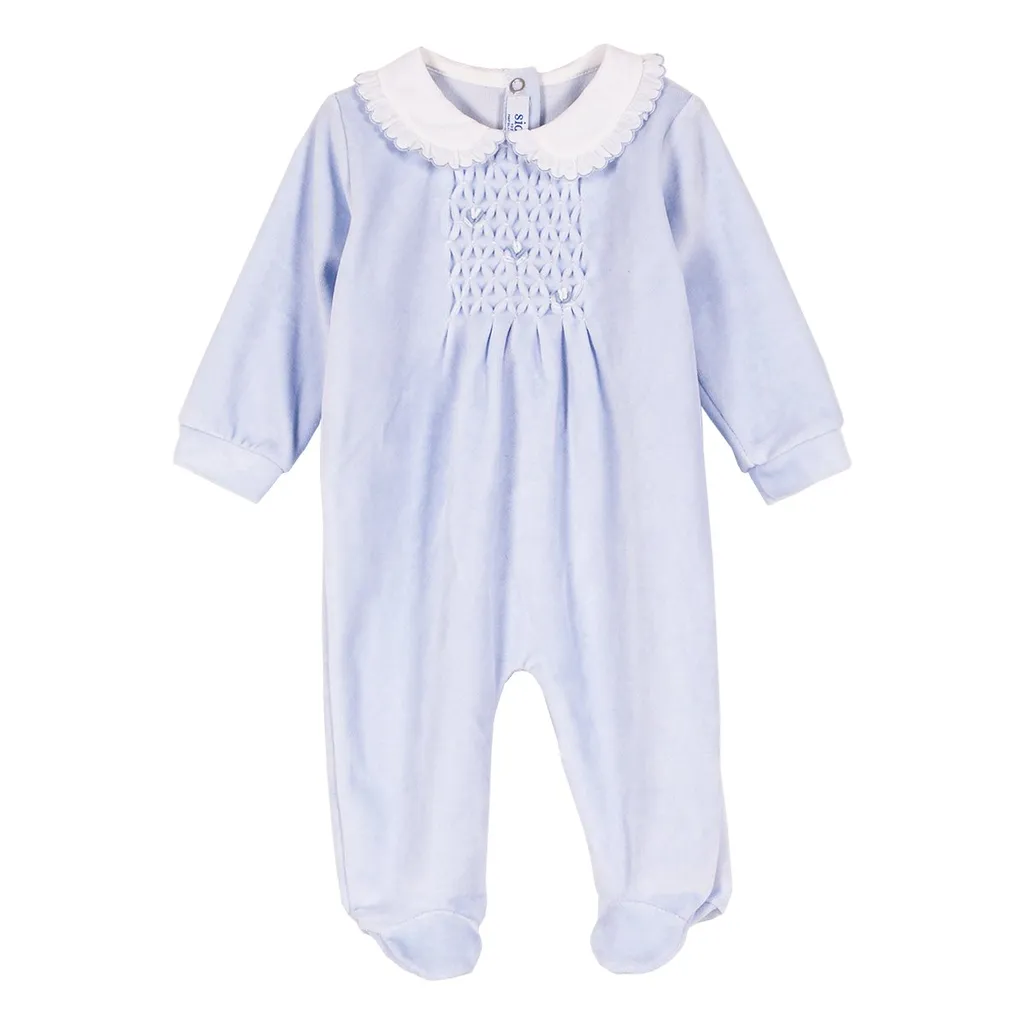 Siola Embroidered Long-Sleeved Onesie