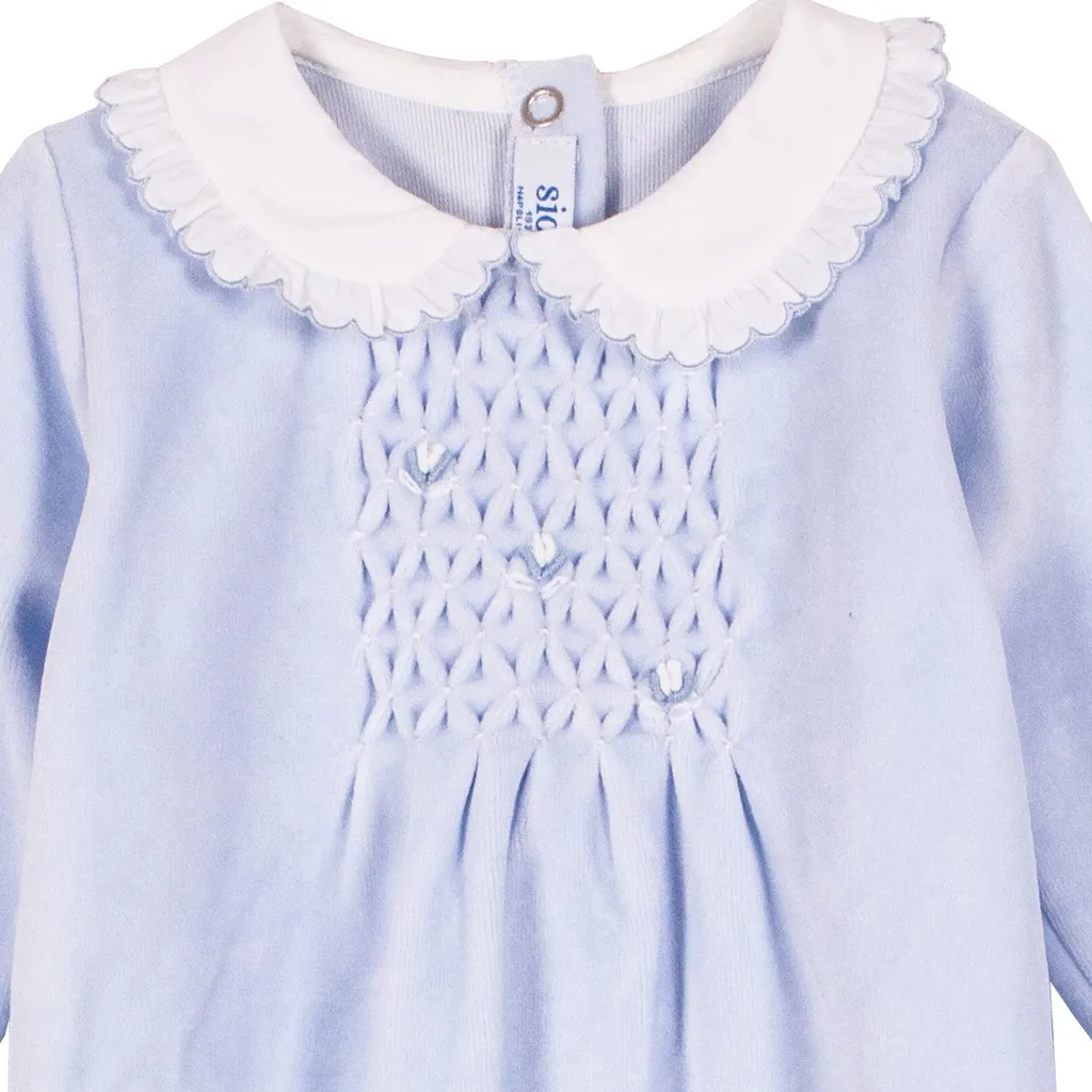 Siola Embroidered Long-Sleeved Onesie