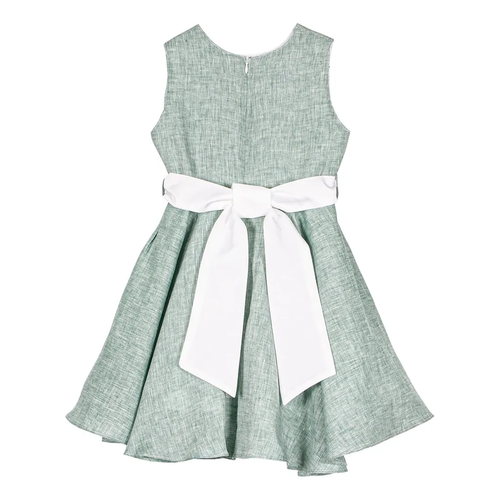 Siola Sleeveless Crewneck Dress