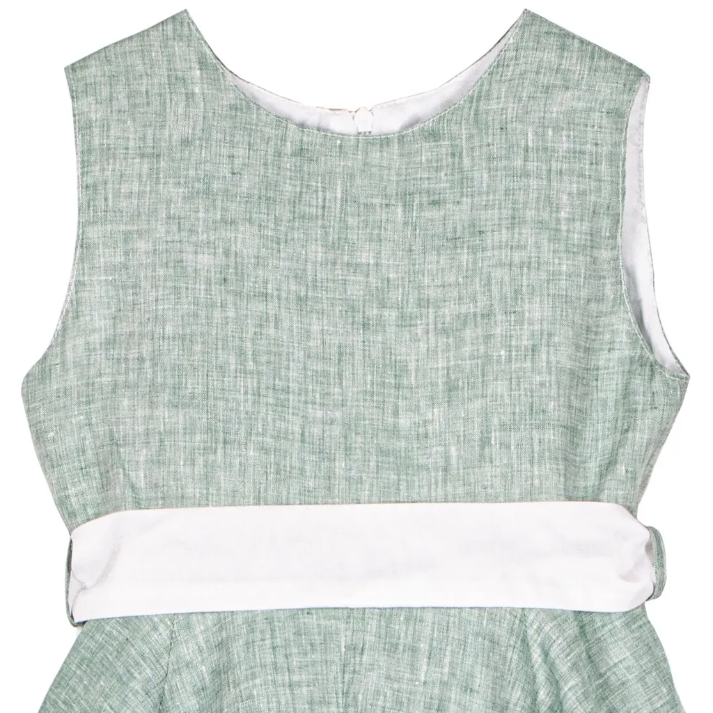 Siola Sleeveless Crewneck Dress
