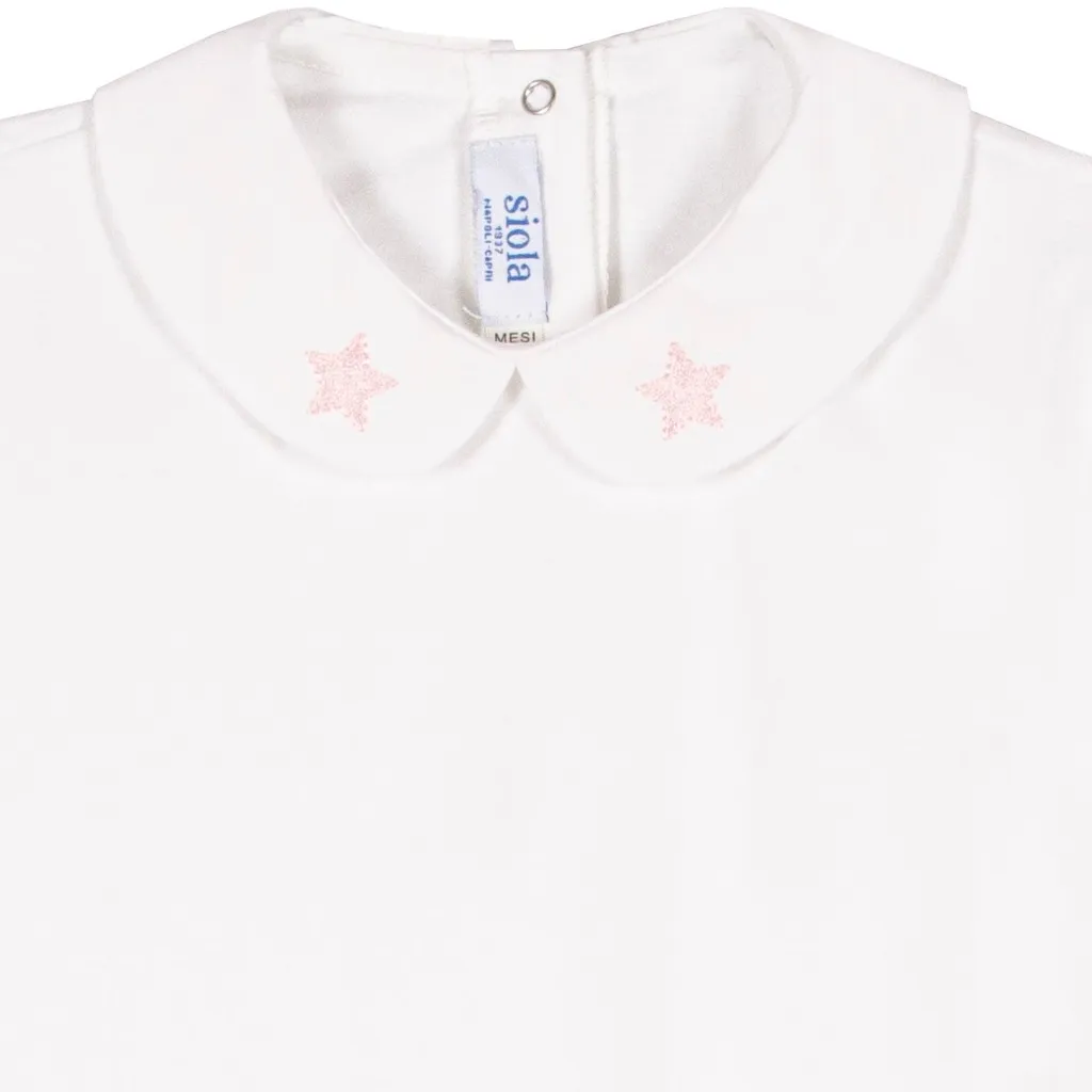 Siola Short-Sleeved Buttoned Bodysuit