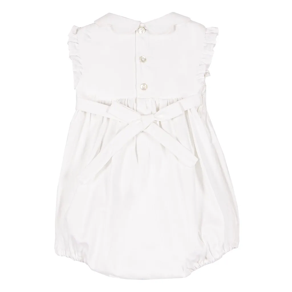Siola Floral Embroidered Ruffled Dress
