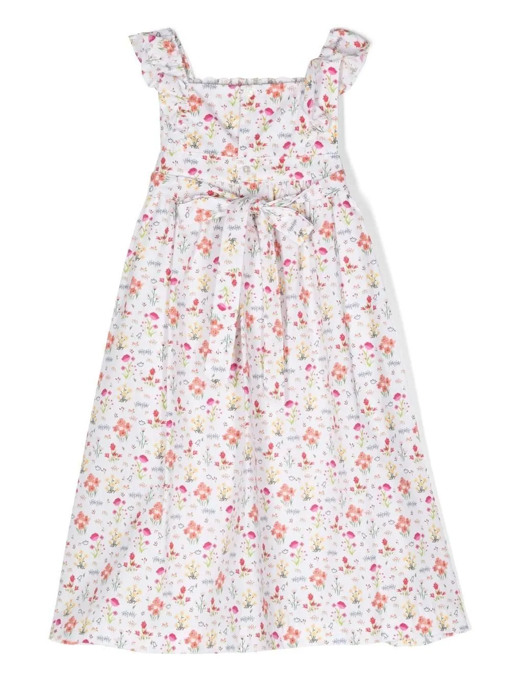 Siola Floral-Printed Ruffled Dress