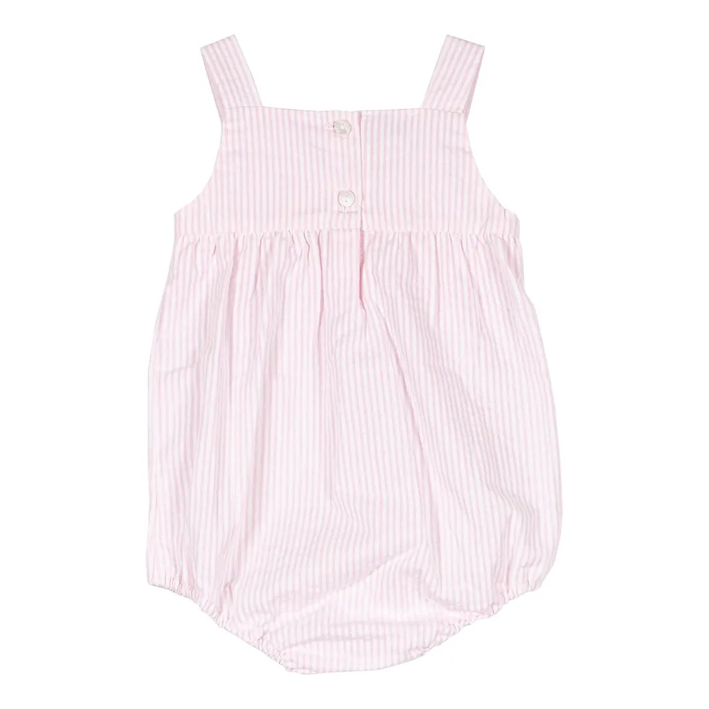 Siola Striped Square Neck Romper