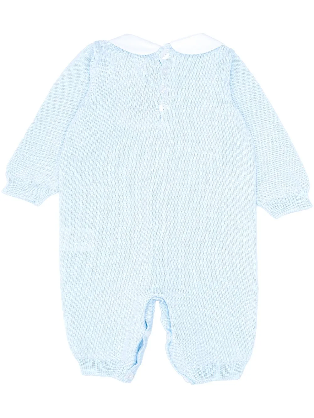 Siola Long-Sleeved Embroidered Knitted Onesie
