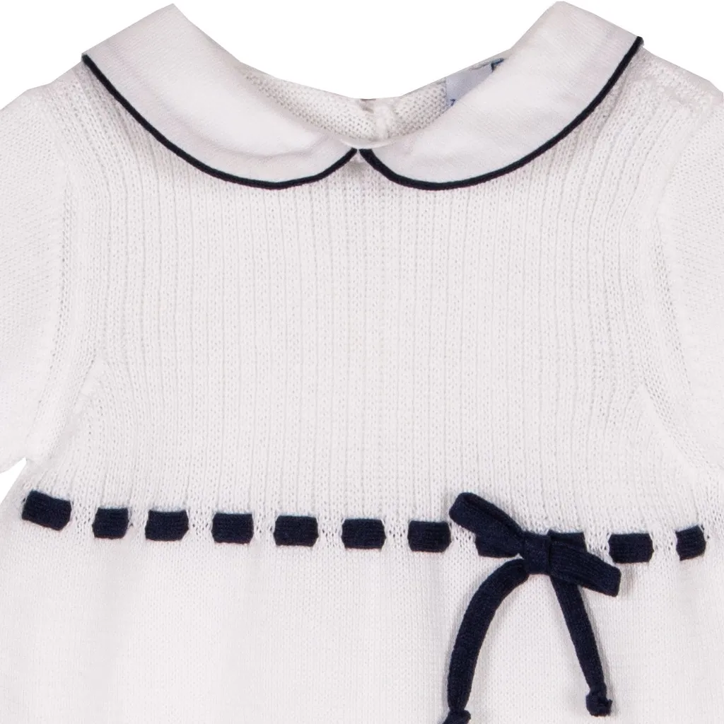 Siola Short-Sleeved Knitted Romper