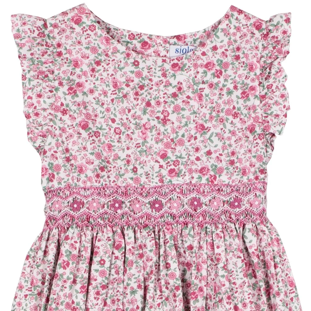 Siola Floral-Printed Crewneck Dress