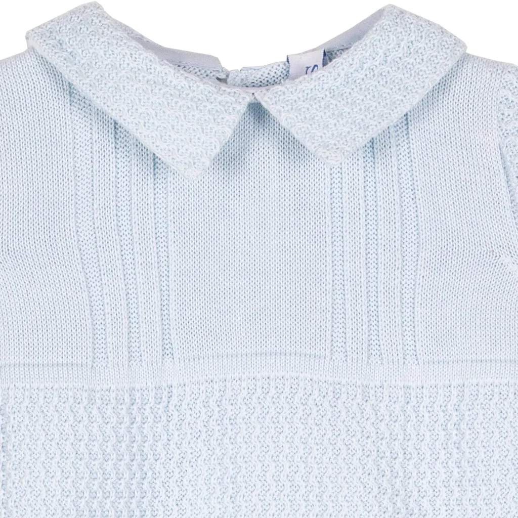 Siola Short-Sleeved Knitted Romper