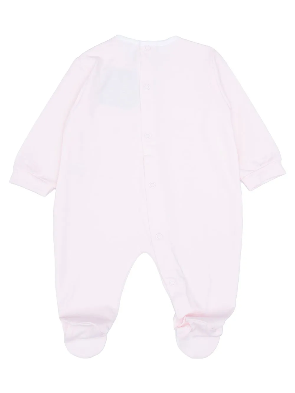 Siola Long-Sleeved Bow-Embroidered Onesie