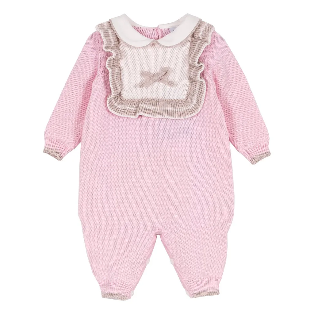 Siola Long-Sleeved Knitted Onesie