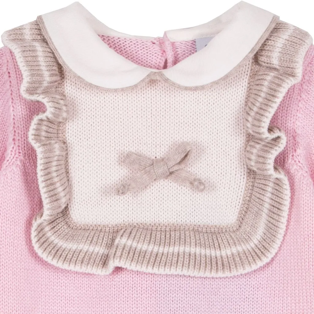 Siola Long-Sleeved Knitted Onesie