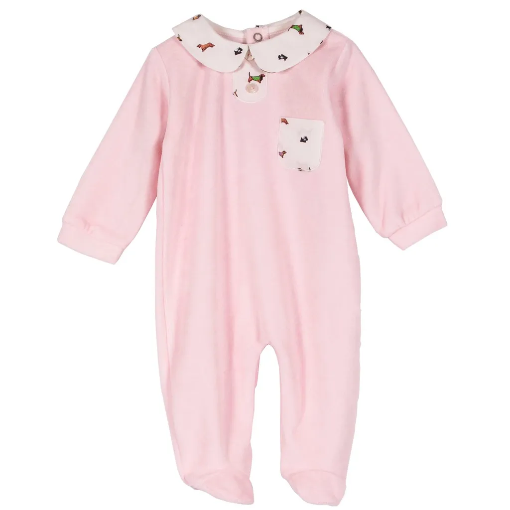 Siola Long-Sleeved Buttoned Onesie