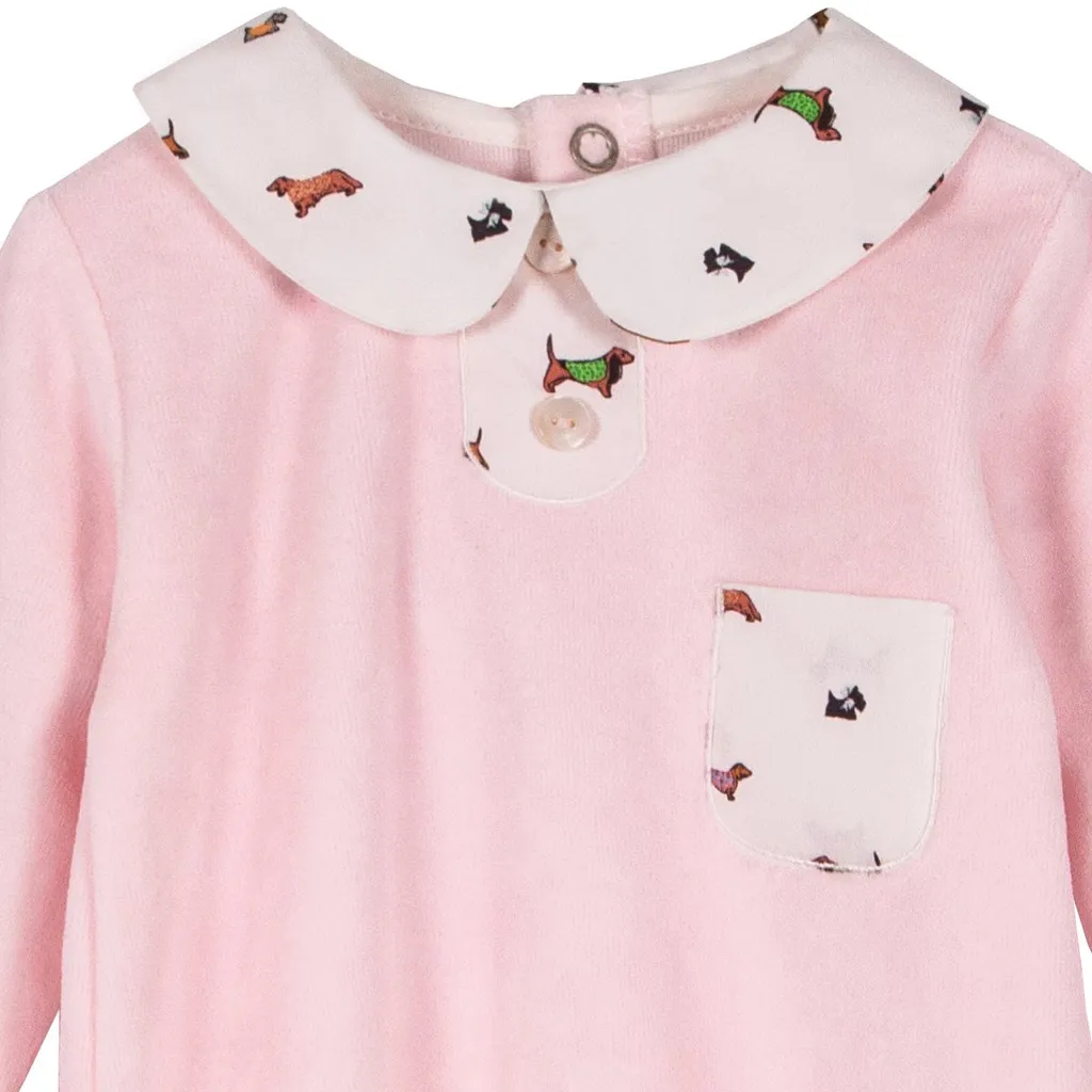 Siola Long-Sleeved Buttoned Onesie