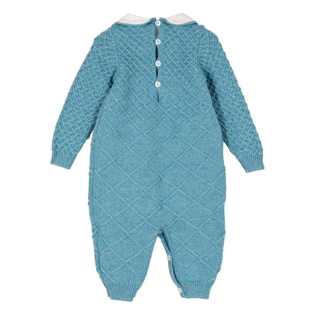 Siola Long-Sleeved Knitted Onesie