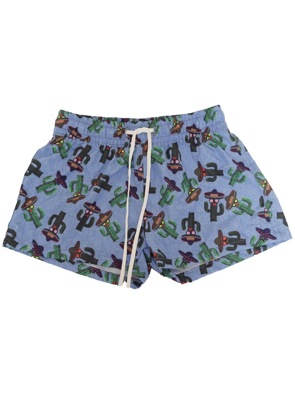 Siola Graphic-Printed Drawstring Swim Shorts
