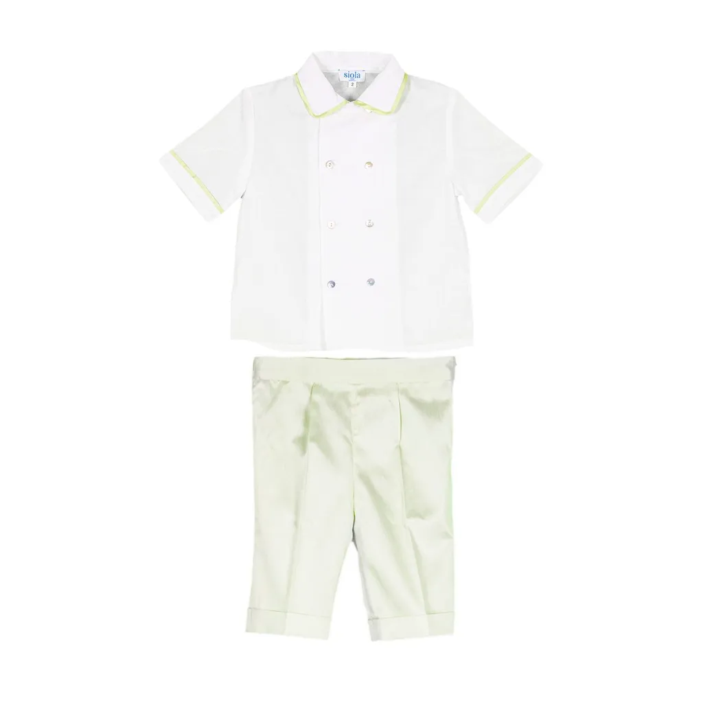 Siola Short-Sleeved Two-Piece Set