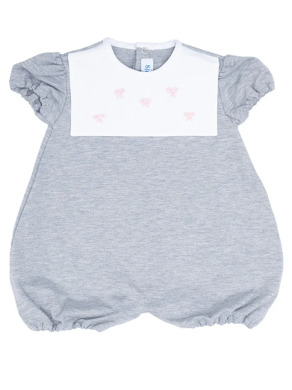 Siola Embroidered Crewneck Romper