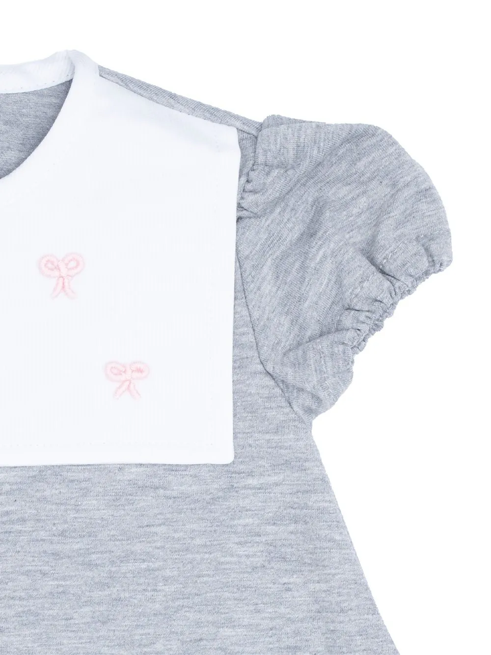 Siola Embroidered Crewneck Romper