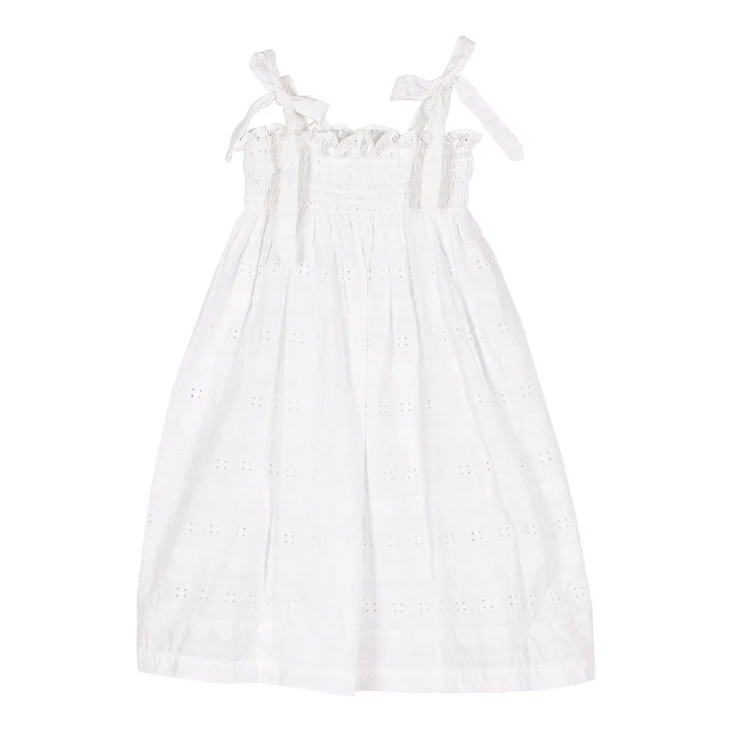 Siola Bow-Detailed Sleeveless Dress