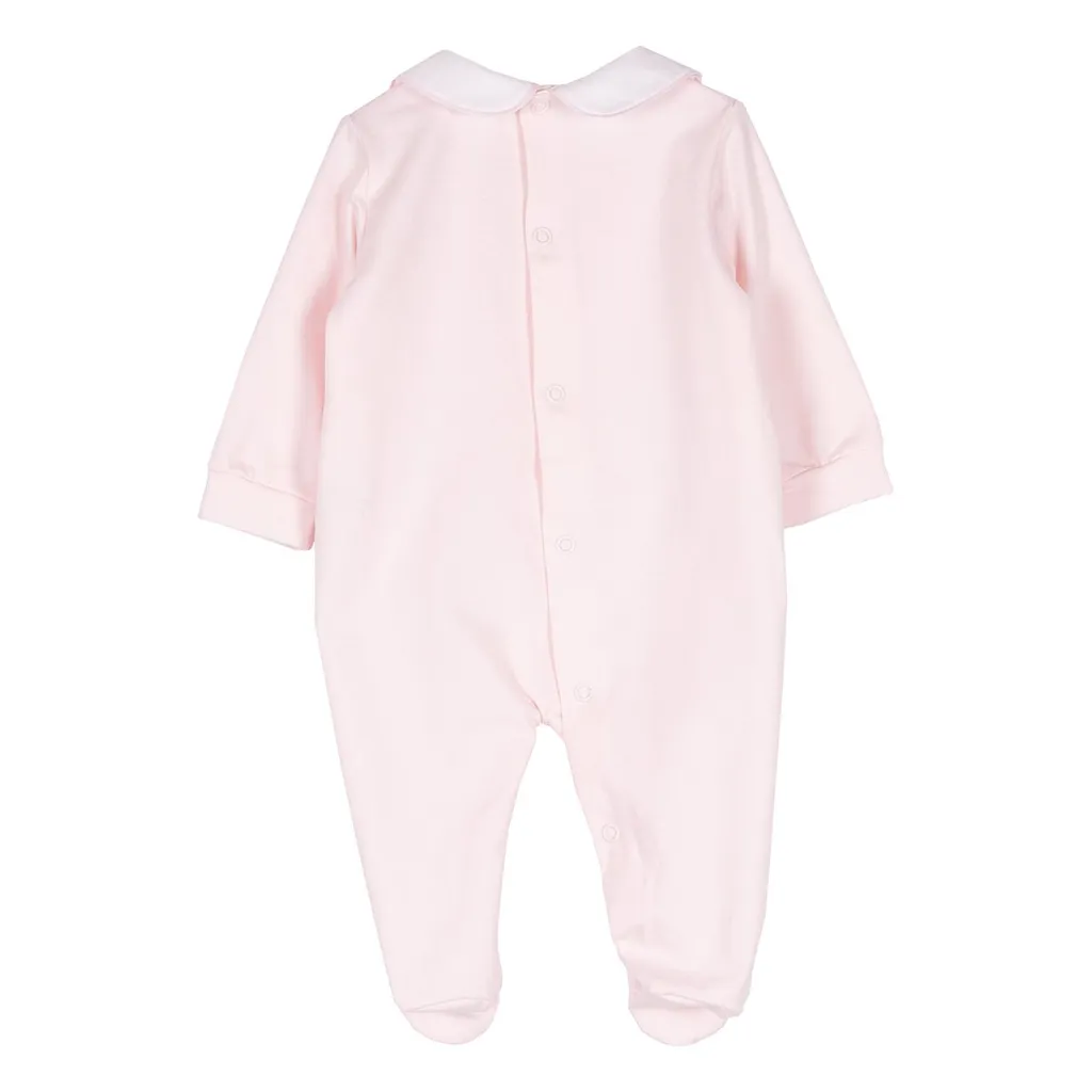 Siola Smock Stitching Long-Sleeved Onesie