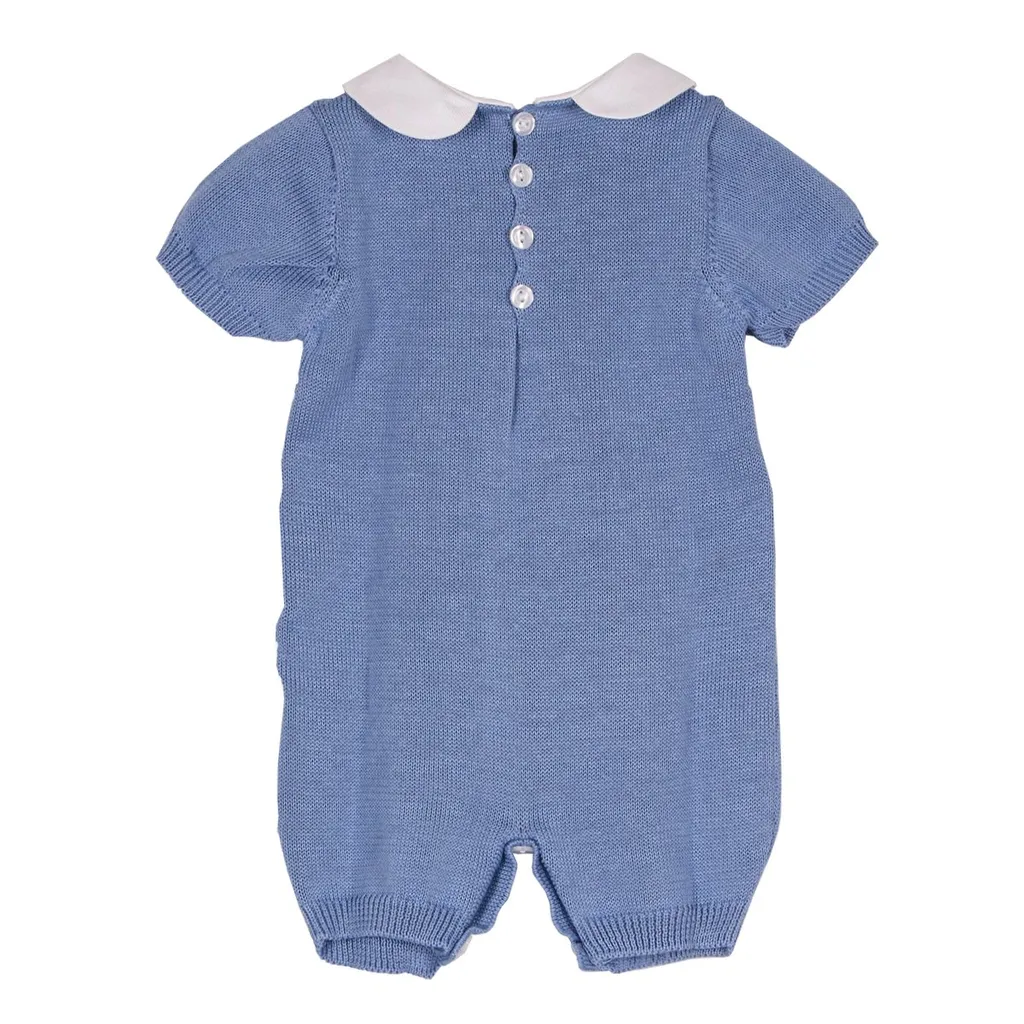 Siola Button Detailed Long-Sleeved Romper