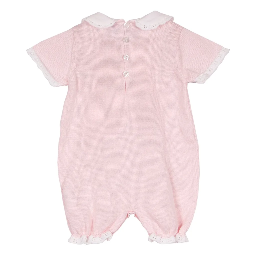 Siola Bow Detailed Short-Sleeved Romper