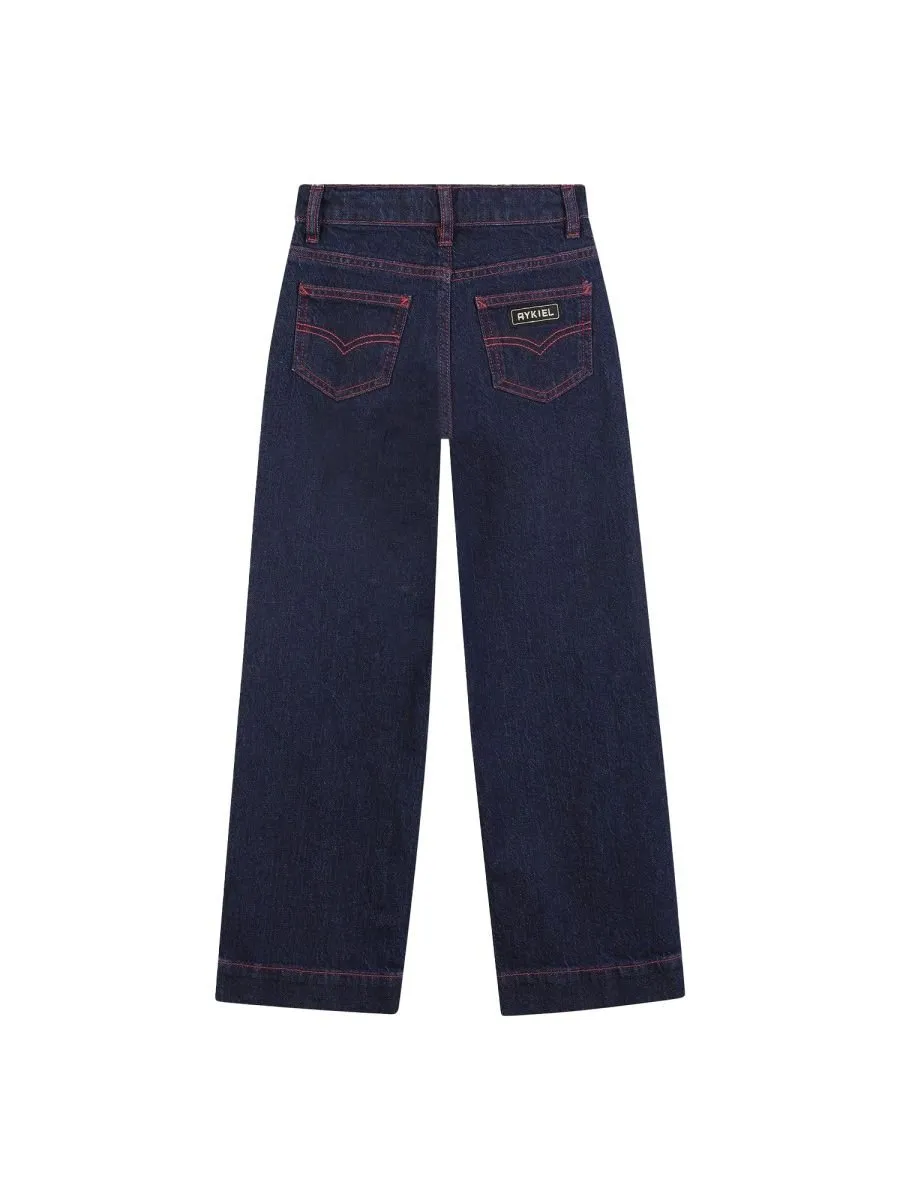 Sonia Rykiel Enfant Embroidered Jeans