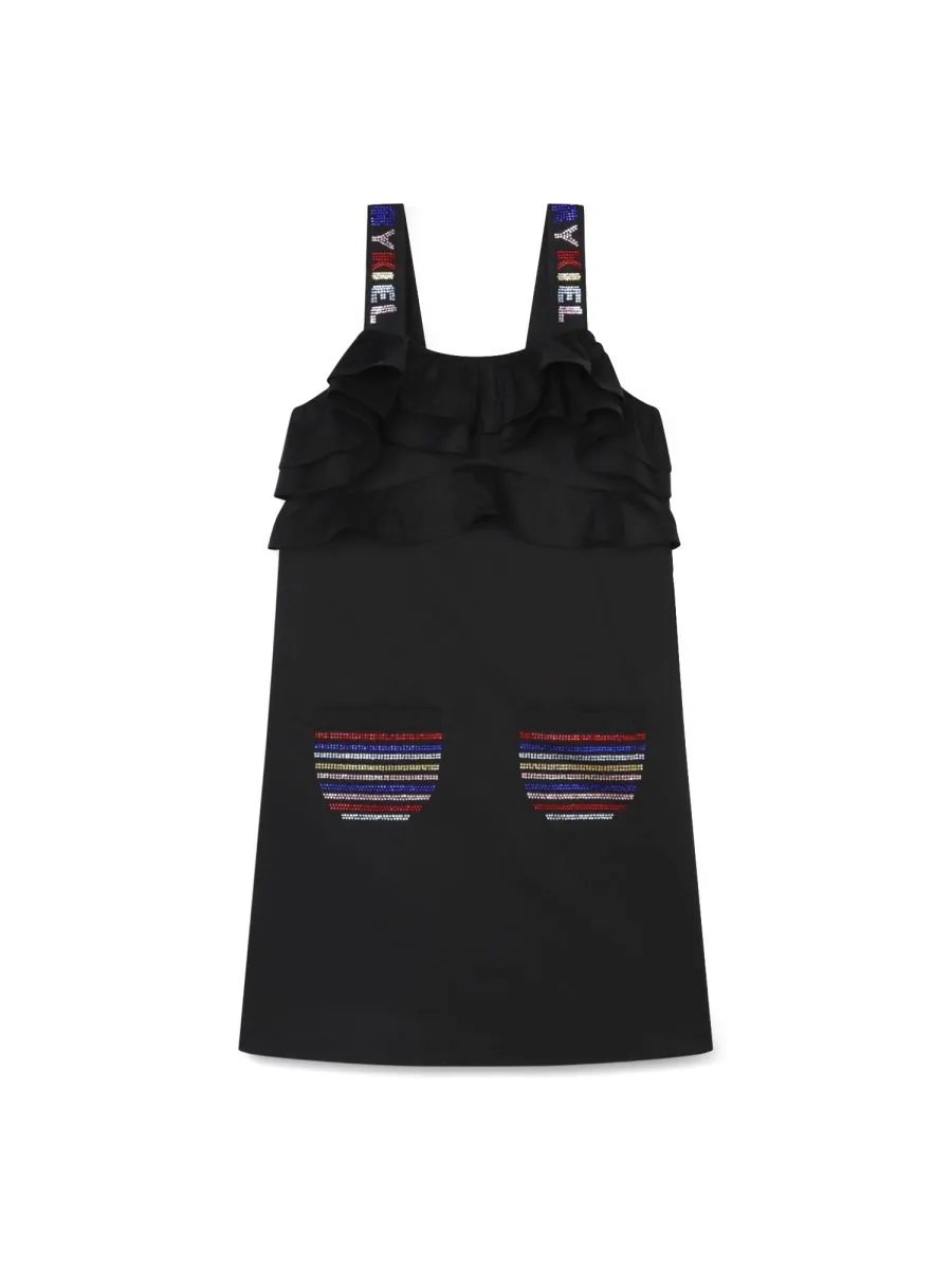 Sonia Rykiel Enfant Ruffled Pocket Dress