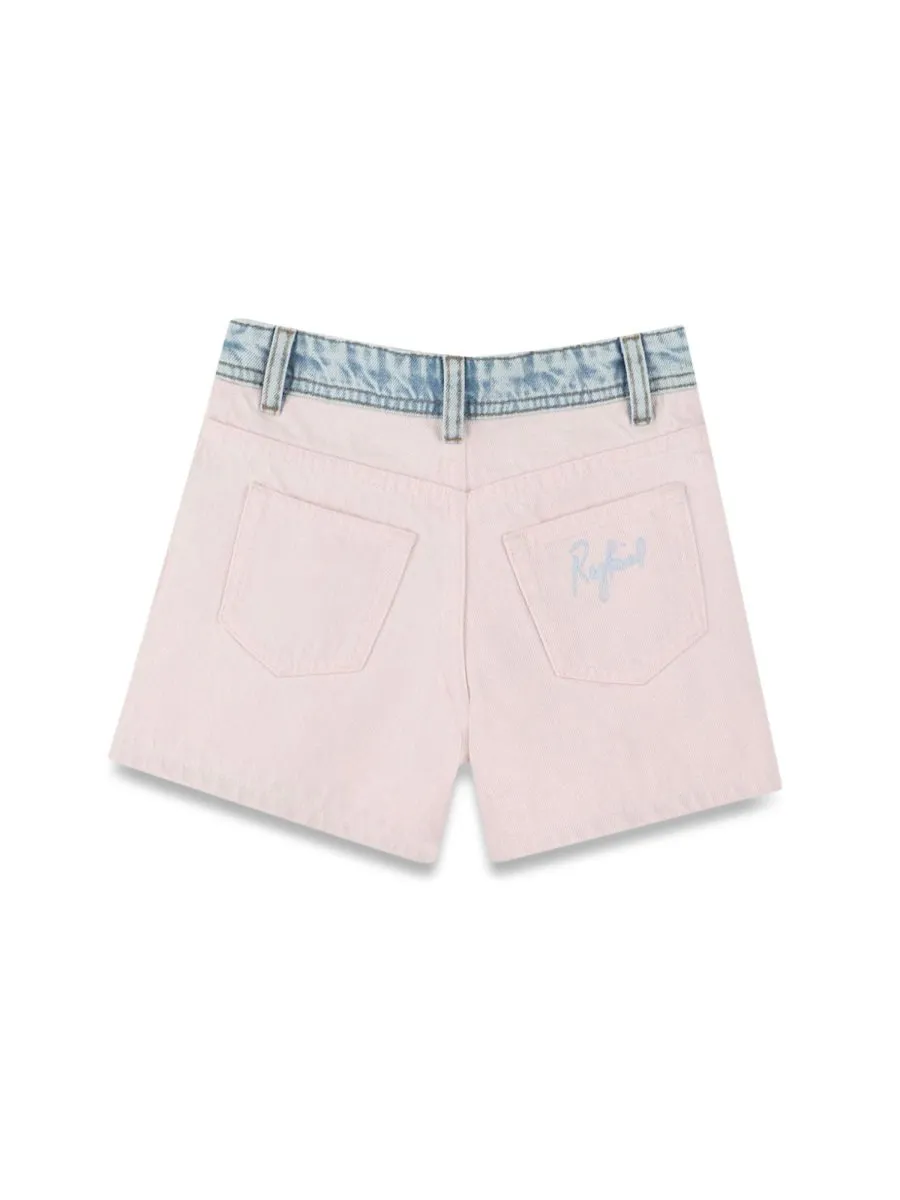 Sonia Rykiel Enfant Jean Studded Shorts