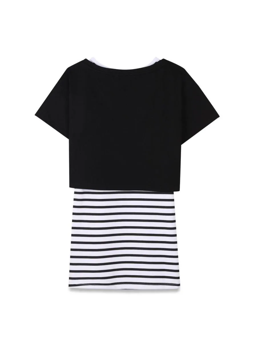 Sonia Rykiel Enfant Striped Layered Dress