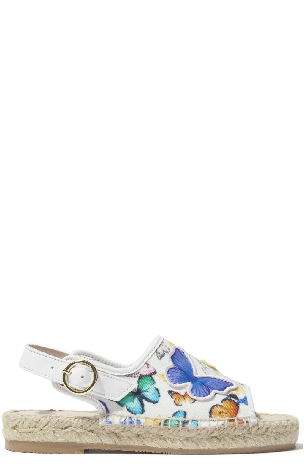 Sophia Webster Mini Butterfly-Printed Buckle-Fastened Sandals