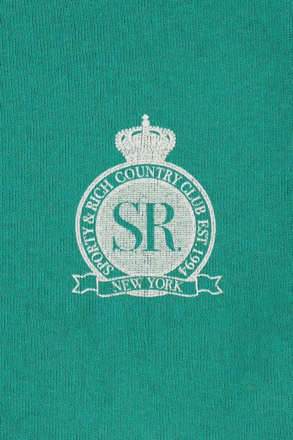 Sporty & Rich Logo Hoodie Sweater