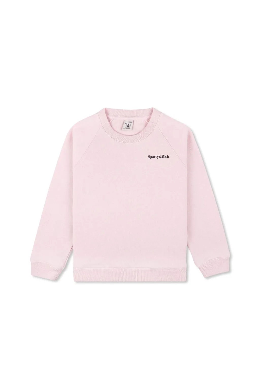 Sporty & Rich Slogan Crew Neck Sweater