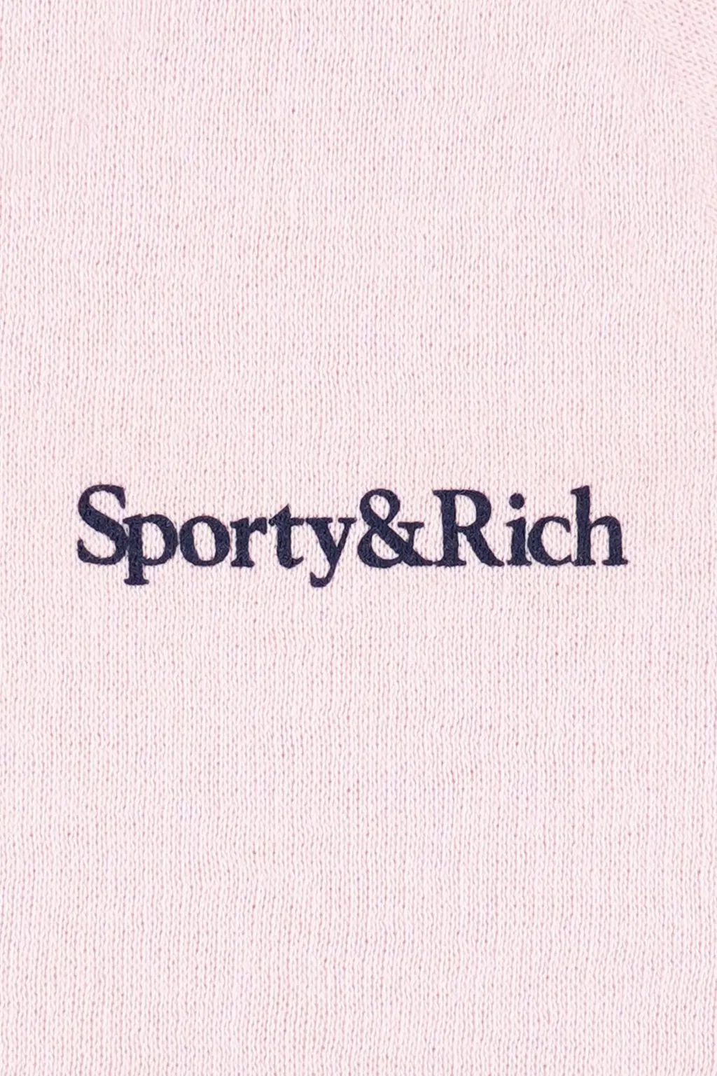 Sporty & Rich Slogan Crew Neck Sweater